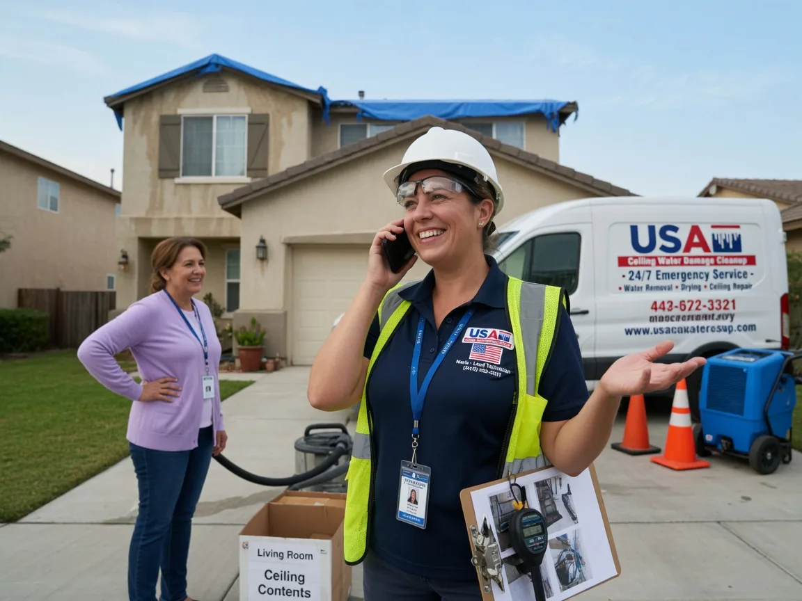 Ceiling Water Damage Restoration Dewitt, IL FAQs